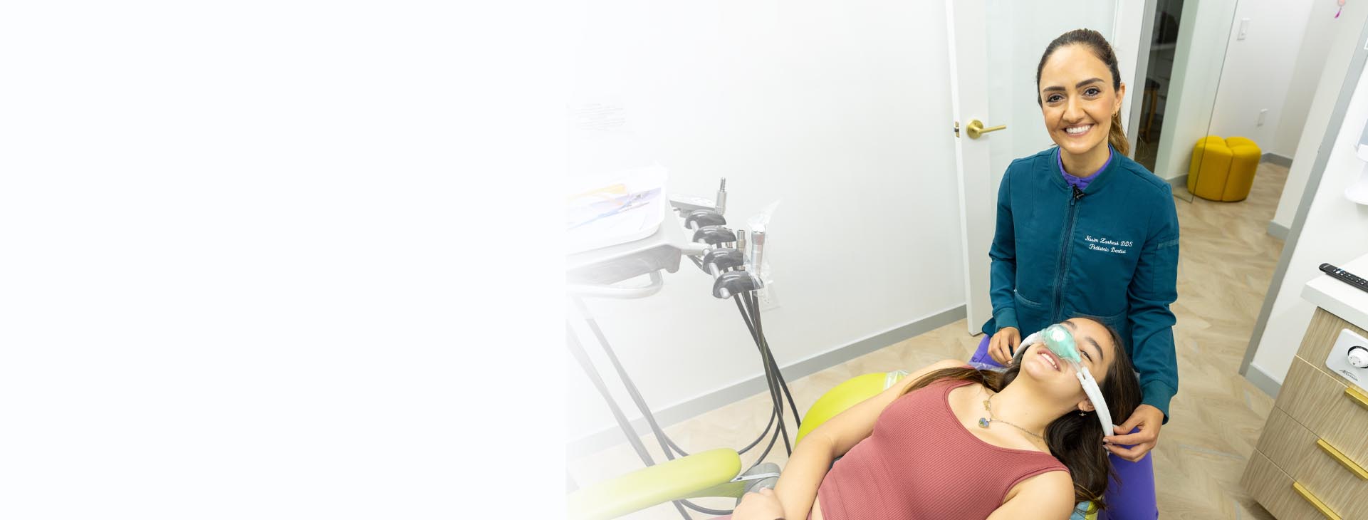 Experience pain-free smiles with Laughing Gas!
